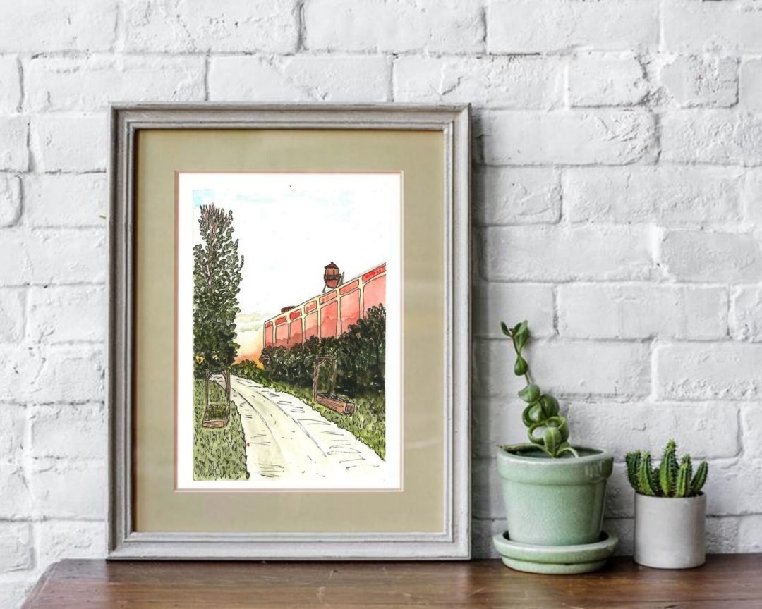 cadre-affiche-montreal-cheateau-eau